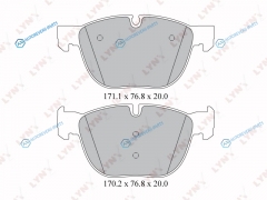 BD-1417 Колодки тормозные дисковые | перед