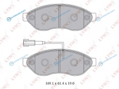 BD-2828 Колодки тормозные дисковые | перед
