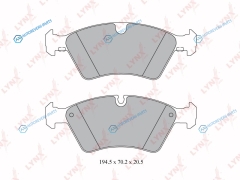 BD-5330 Колодки тормозные дисковые | перед