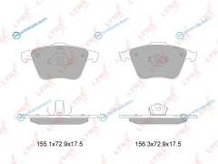 BD-7819 Колодки тормозные дисковые | перед
