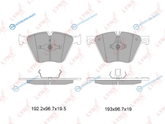 BD-1432 Колодки тормозные дисковые | перед