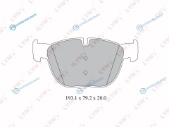 BD-1418 Колодки тормозные дисковые | перед