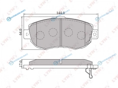 BD-7524 Колодки тормозные дисковые | перед