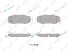 BD-7114 Колодки тормозные дисковые | зад