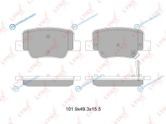 BD-7601 Колодки тормозные дисковые | зад