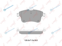 BD-5357 Колодки тормозные дисковые | перед