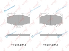 BD-7603 Колодки тормозные дисковые | перед