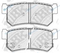 PN0440 Колодки тормозные дисковые | зад