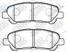 PN1848 Колодки тормозные дисковые | зад