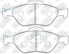 PN5495 Колодки тормозные дисковые | перед