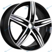 7032725 КиК Андорра-оригинал (КС496) R15x6 5x100 ET38 CB57.1 Almaz_black (КС496)