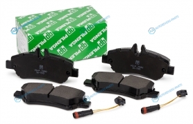 FD-P 7880 Колодки тормозные дисковые (2 датчика в комплекте) |зад. прав. лев |