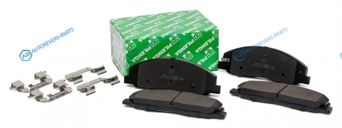 FD-P 2006 T Колодки тормозные дисковые со скобами. пластинами и болтами. усиленные |перед. прав. лев |