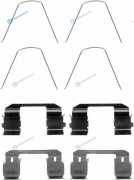 82512400 Комплект монтажный дискового тормоза | перед