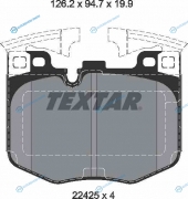 2242501 Колодки тормозные дисковые | перед