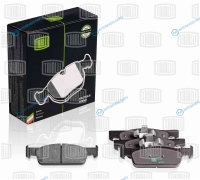 PF 0101 Колодки тормозные дисковые передние | перед