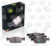 PF 0102 Колодки тормозные дисковые передние | перед