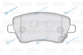 301641 Комплект тормозных колодок. дисковый тормоз