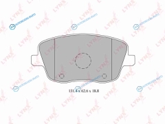 BD-8015 Колодки тормозные дисковые | перед