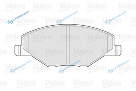 301354 Колодки тормозные дисковые | Перед