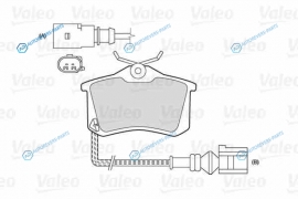 301180 Комплект тормозных колодок. дисковый тормоз