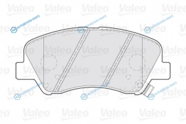 301021 Колодки тормозные дисковые