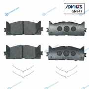 SN947 Дисковые тормозные колодки ADVICS