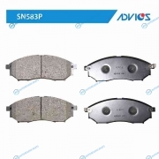 SN583P Дисковые тормозные колодки ADVICS