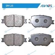 SN125 Дисковые тормозные колодки ADVICS