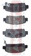 AKD-1171 Колодки тормозные дисковые задние AKYOTO