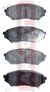 AKD-1202 Колодки тормозные дисковые передние AKYOTO