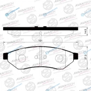 AV109 Колодки тормозные дисковые Avantech