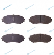 AV281 Колодки тормозные дисковые Avantech (противоскрипная пластина в компл.)