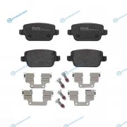 P44017 Дисковые тормозные колодки BREMBO