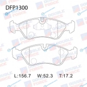 DFP1300 Колодки тормозные дисковые Double Force