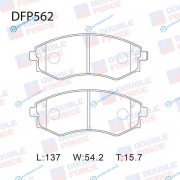 DFP562 Колодки тормозные дисковые Double Force