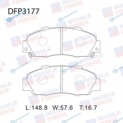 DFP3177 Колодки тормозные дисковые Double Force