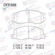DFP388 Колодки тормозные дисковые Double Force