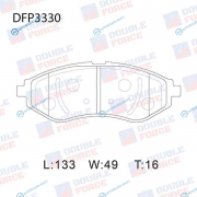 DFP3330 Колодки тормозные дисковые Double Force