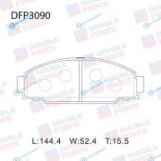DFP3090 Колодки тормозные дисковые Double Force