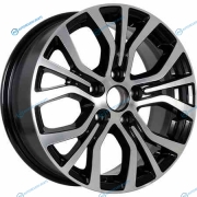 7083597 КиК Серия Реплика КС736 (ZV 16_ ix35) R16x6.5 5x114.3 ET45 CB67.1 Almaz_black КиК серия КС