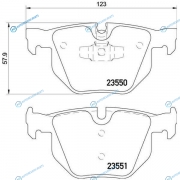 2355001 Колодки тормозные дисковые TEXTAR
