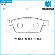 D9013-01 Тормозные колодки MK KASHIYAMA