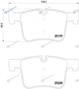 P06075 Колодки тормозные P06075