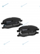 000 020B-SX_колодки дисковые передние! с антискрип. пластинами| Nissan Tiida 1.6|1.8|1.5D 07>