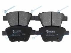 000 025B-SX_колодки дисковые задние! с антискрип. пл.| Audi A3| VW Golf| Skoda Superb 1.2-3.2 08>