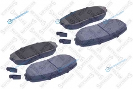 000 066B-SX_колодки дисковые передние! с антискрип. пластинами| Mazda CX-7 2.3Turbo MZR DISI 07>