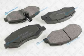 000 376B-SX_колодки дисковые задн.! с антискрип. пл.| Opel Movano| Renault Master 2.3CDTi 10>