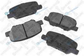 000 653B-SX_колодки диск. задн.! с антискр. пластинами| Mazda 6| Mitsubishi Outlander 2.0|2.4i 12>