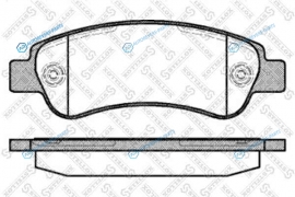 001 090-SX_колодки дисковые задние! | Citroen Jumper 2.2HDi 06>